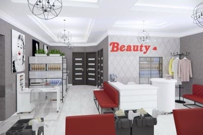 Лофт. Дизайн-проект, Салон краси Beauty, Івано-Франківськ