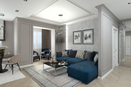 Класика, дизайн-проект квартири, м.Івано-Франківськ.